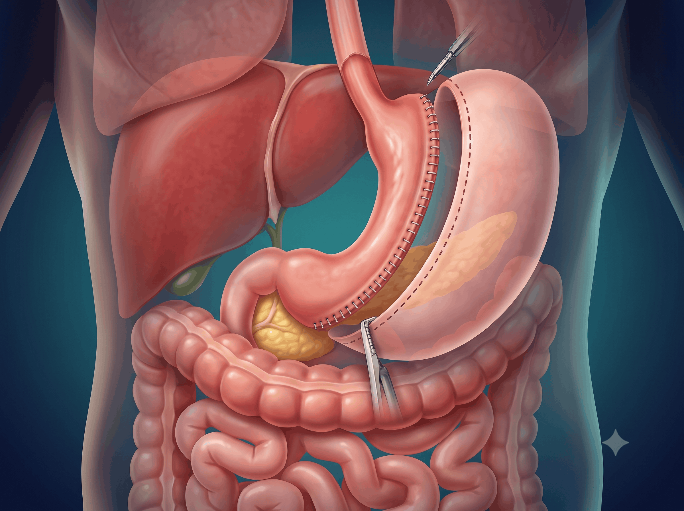 Roux-en-Y gastric bypass consultation and procedure